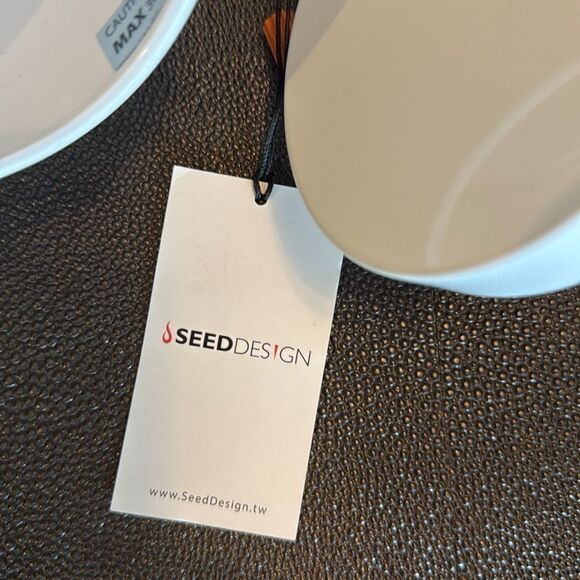 Seed design Dobi White/ Sand Gold Wall Scones - Picture 4 of 13